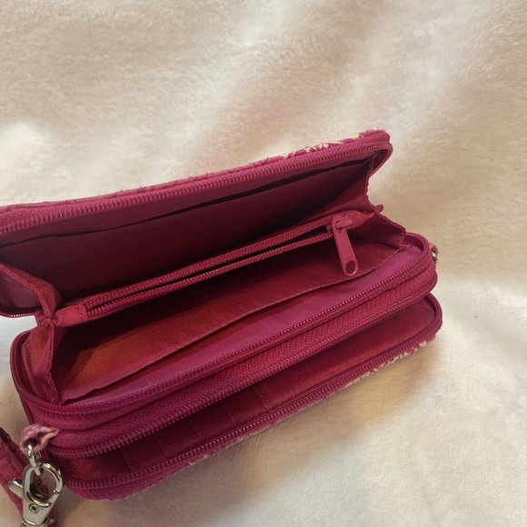 Vera Bradley Wallet Wristlet Pink Paisley‎ - Picture 7 of 12